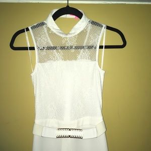 White jumpsuit (worn once)
